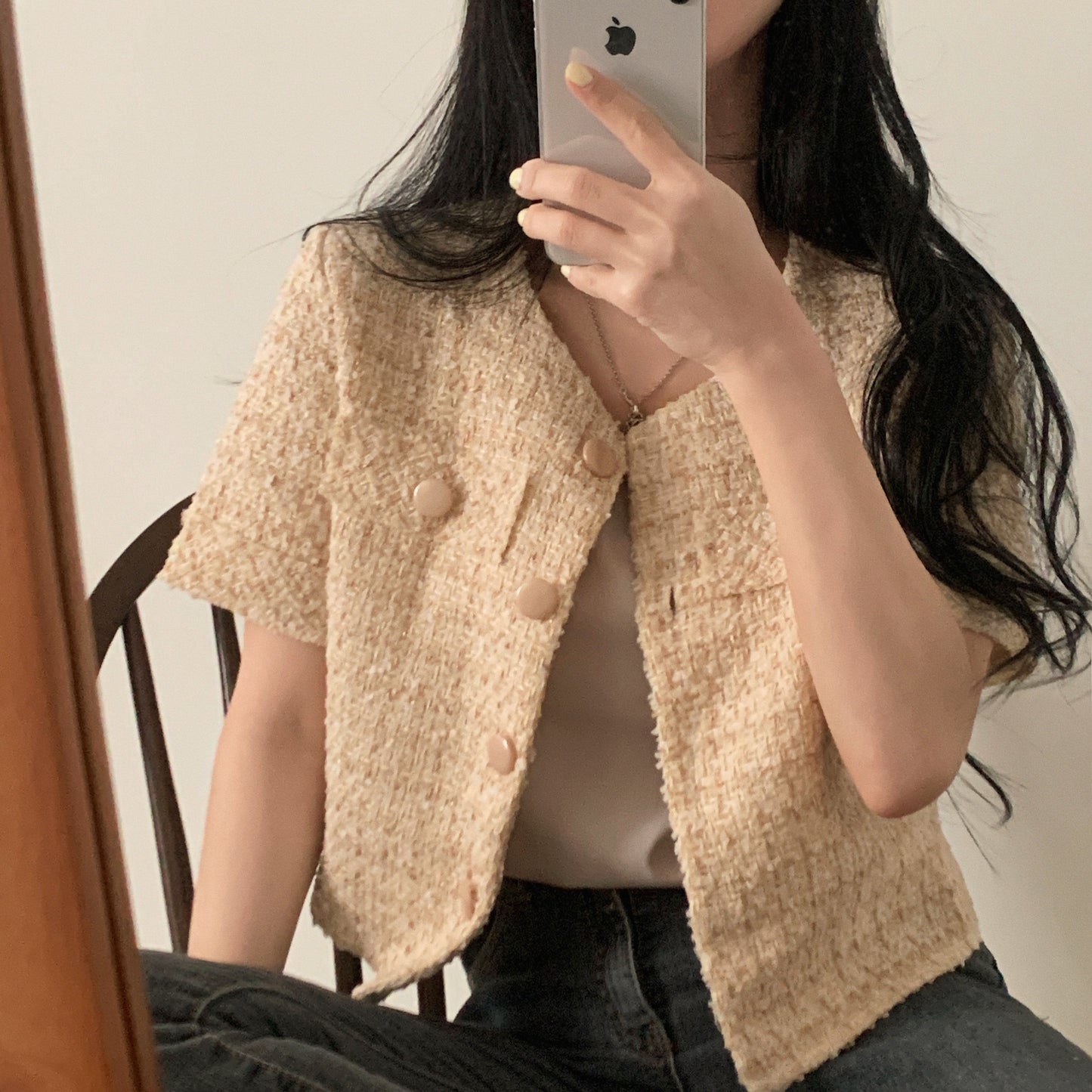 J4 ブレストラウンドネックジャケット