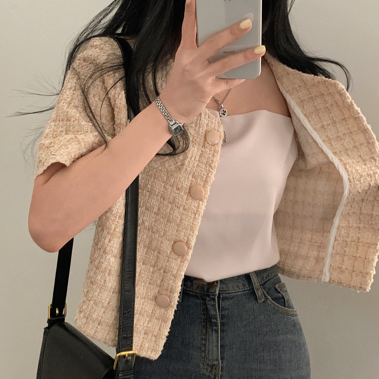 J4 ブレストラウンドネックジャケット