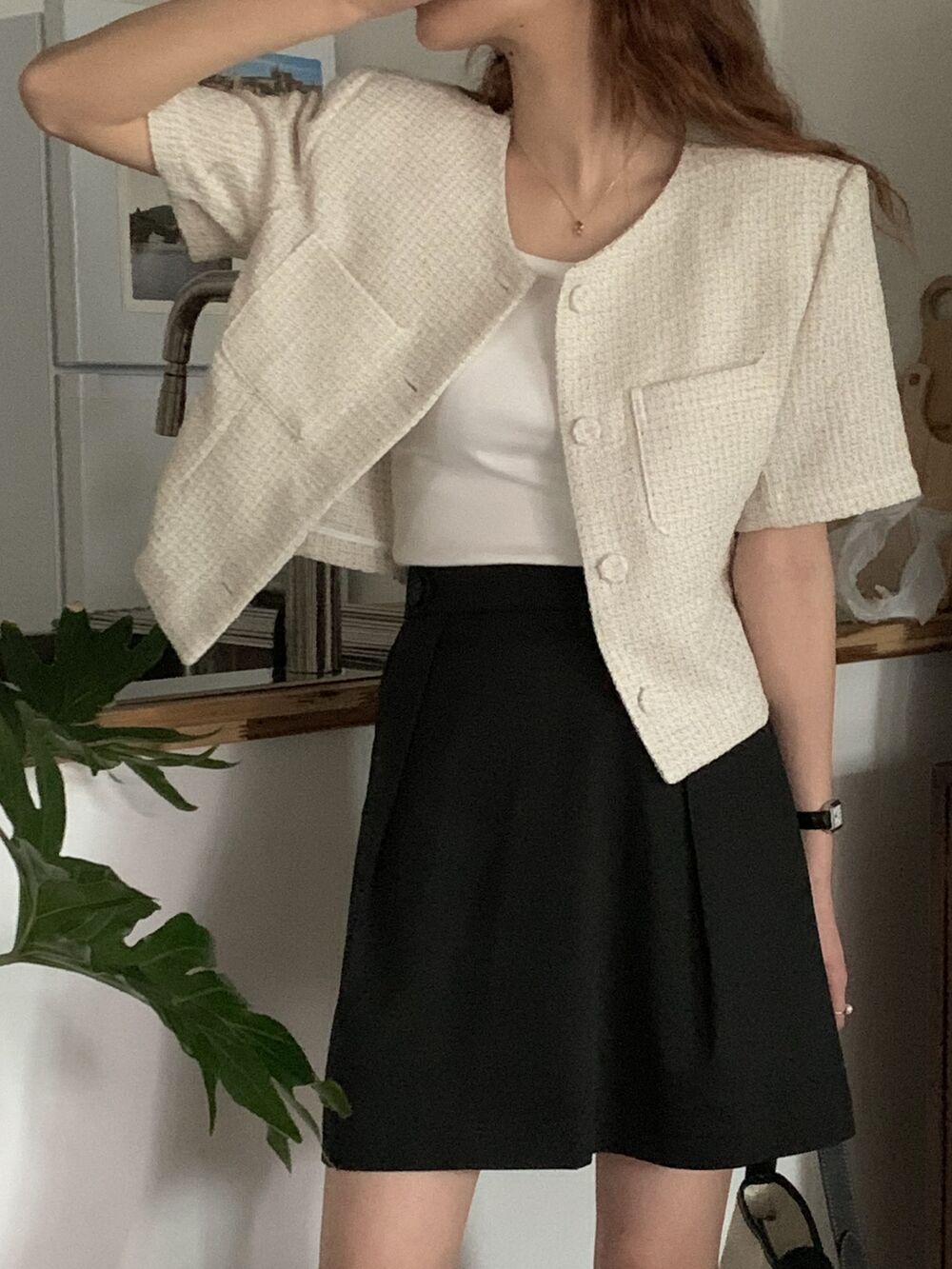 半袖スモールジャケット