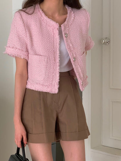 フレンチスタイル半袖トップコート