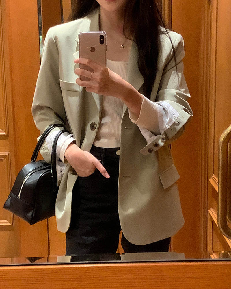 J1 コリアカジュアルブレザー