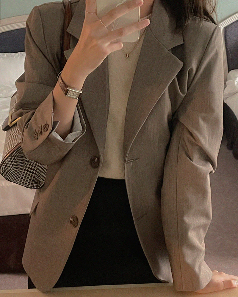 J1 コリアカジュアルブレザー