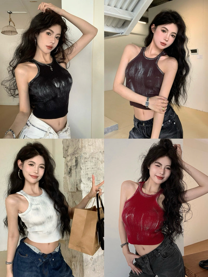 アウターウェアスリムクロップトップ