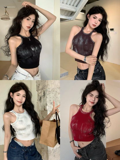 アウターウェアスリムクロップトップ