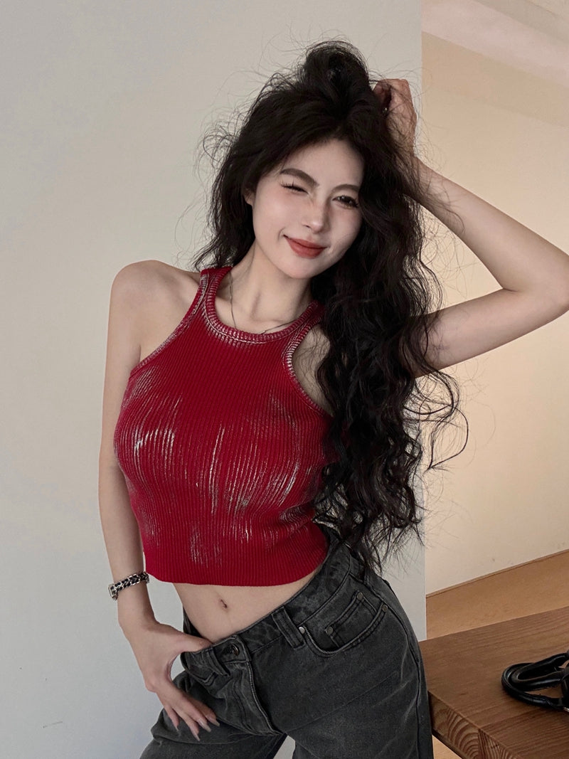 アウターウェアスリムクロップトップ