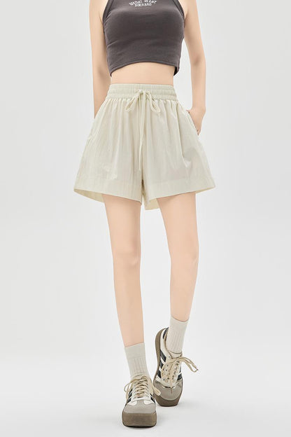 2025新作夏薄手質感カジュアルパンツ