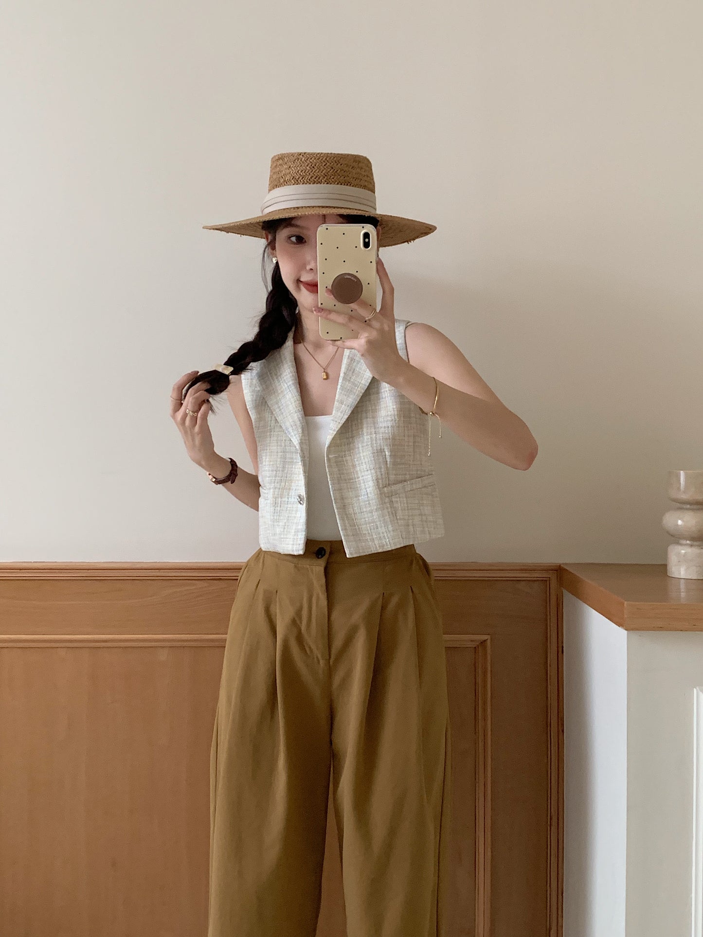 J9 ショートノースリーブトップ