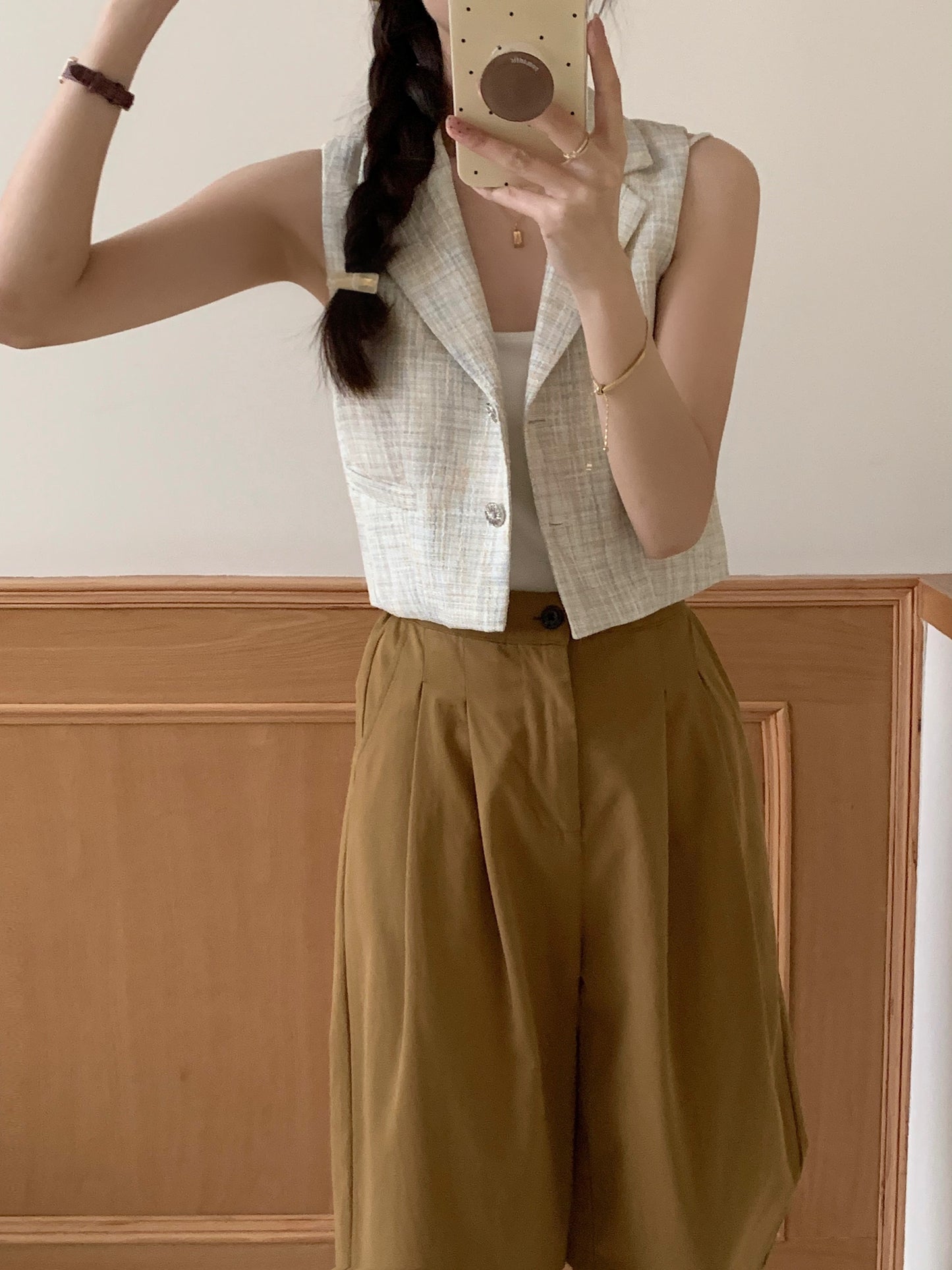 J9 ショートノースリーブトップ