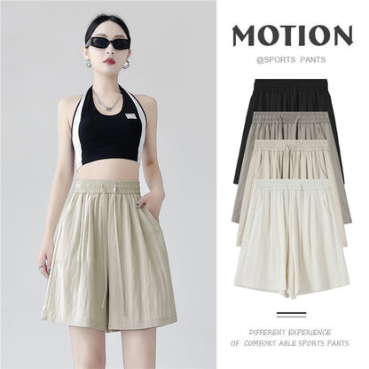 ワイドレッグスポーツショーツ