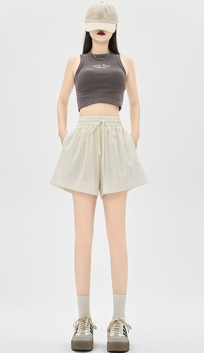 2025新作夏薄手質感カジュアルパンツ