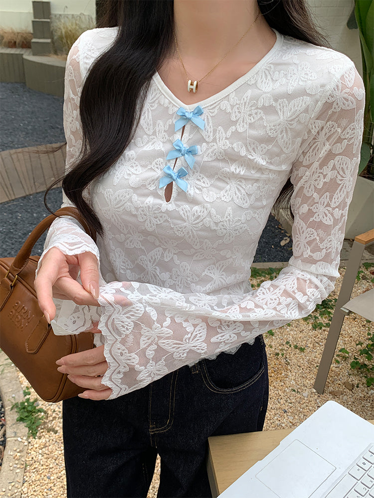 アスタイルボウショートトップ