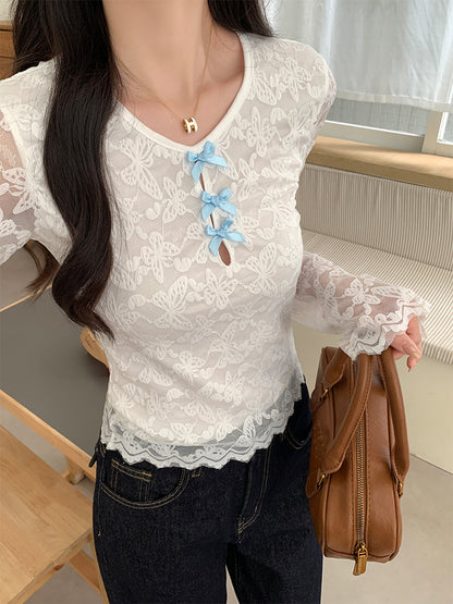 アスタイルボウショートトップ