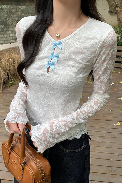 アスタイルボウショートトップ