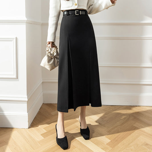 Aラインミディスカート