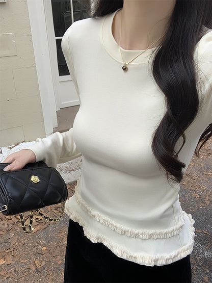 アステッチロングスリーブTシャツ