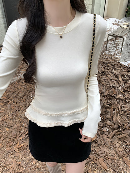 アステッチロングスリーブTシャツ