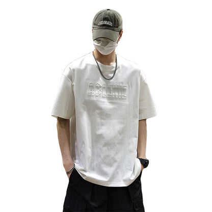 広いハーフスリーブサマーTシャツ