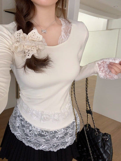 韓国イレギュラーロングスリーブTシャツ