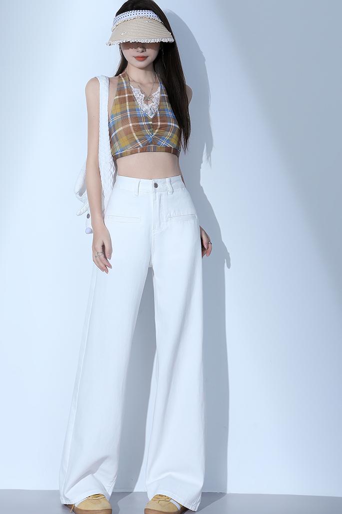 P1 ルーズフィットのストレートパンツ