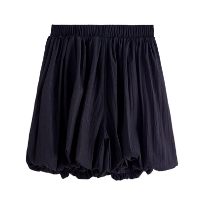 Aラインカジュアルランタンショーツ