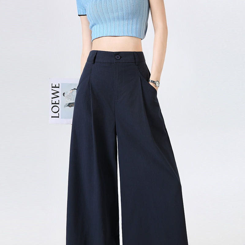 P2 ワイドレッグクロップドパンツ