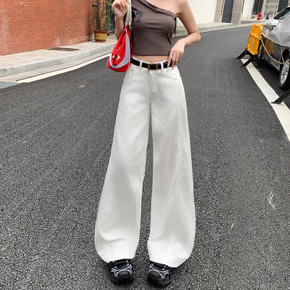 女性用ドレープフロアジーンズ