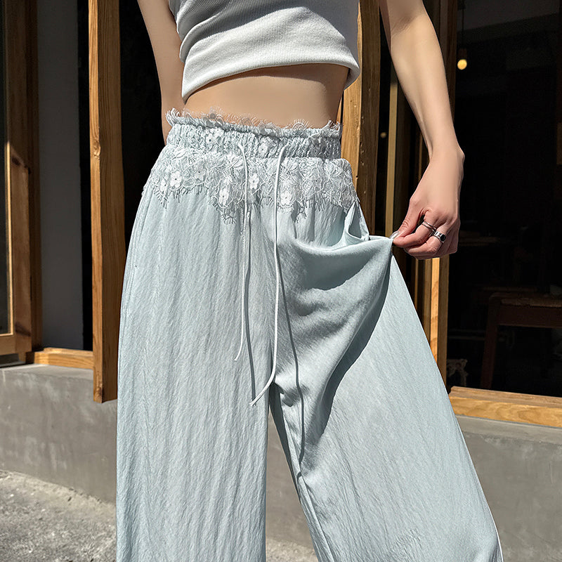 アイスシルクドレープパンツ