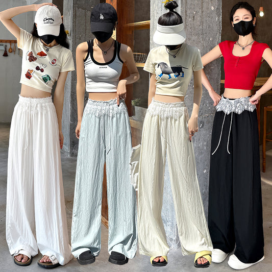 アイスシルクドレープパンツ