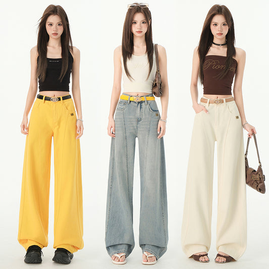 ワイドレッグベイビーデニムパンツ