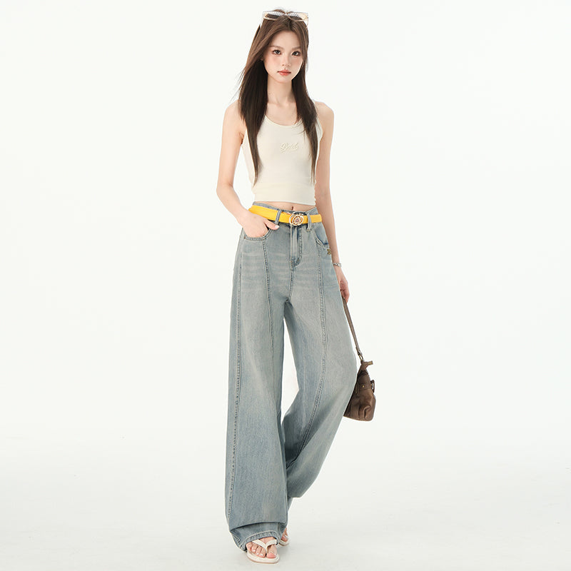 ワイドレッグベイビーデニムパンツ