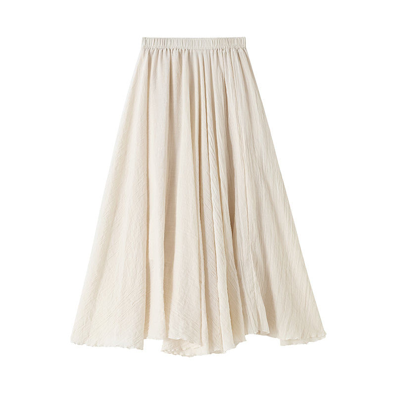 コットンリネン山本スカート