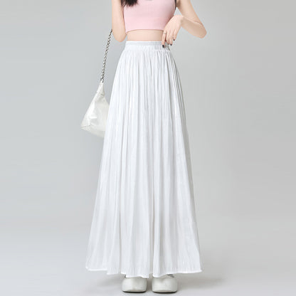 プリーツロングスカート