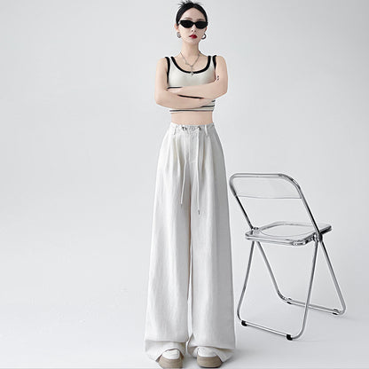 ワイドレッグストレートパンツ