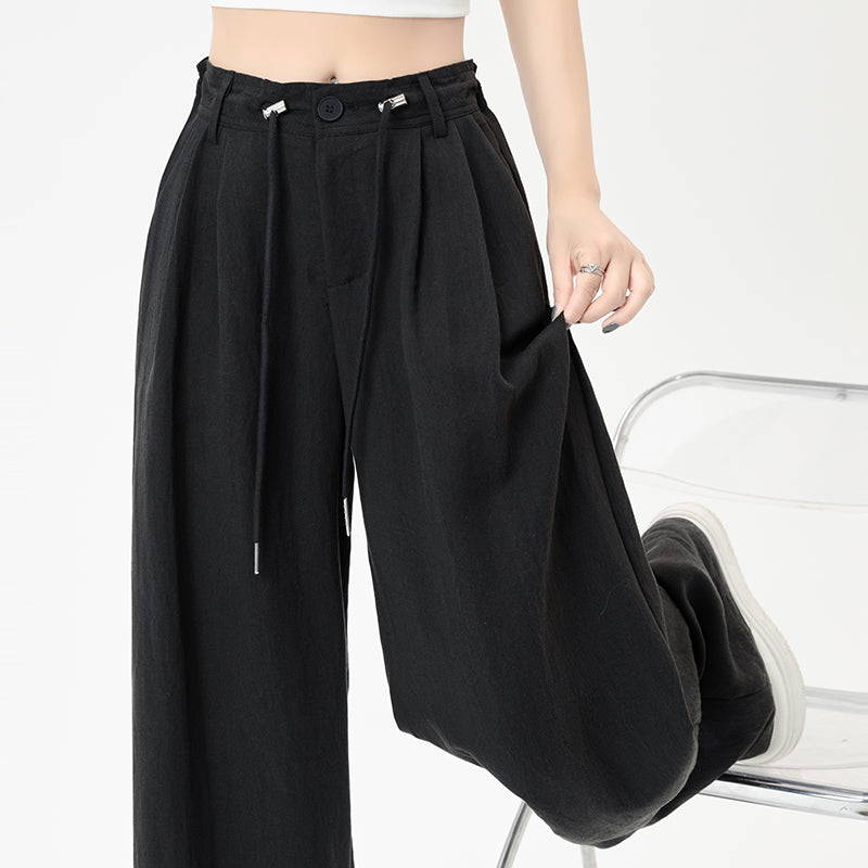 ワイドレッグストレートパンツ