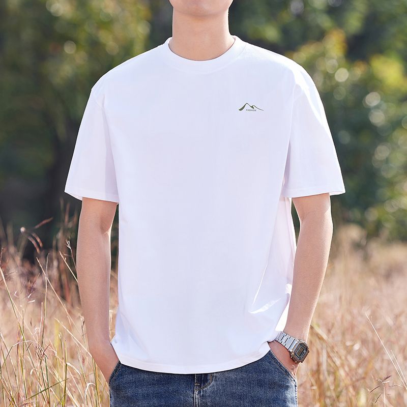 半袖ラウンドネックTシャツ