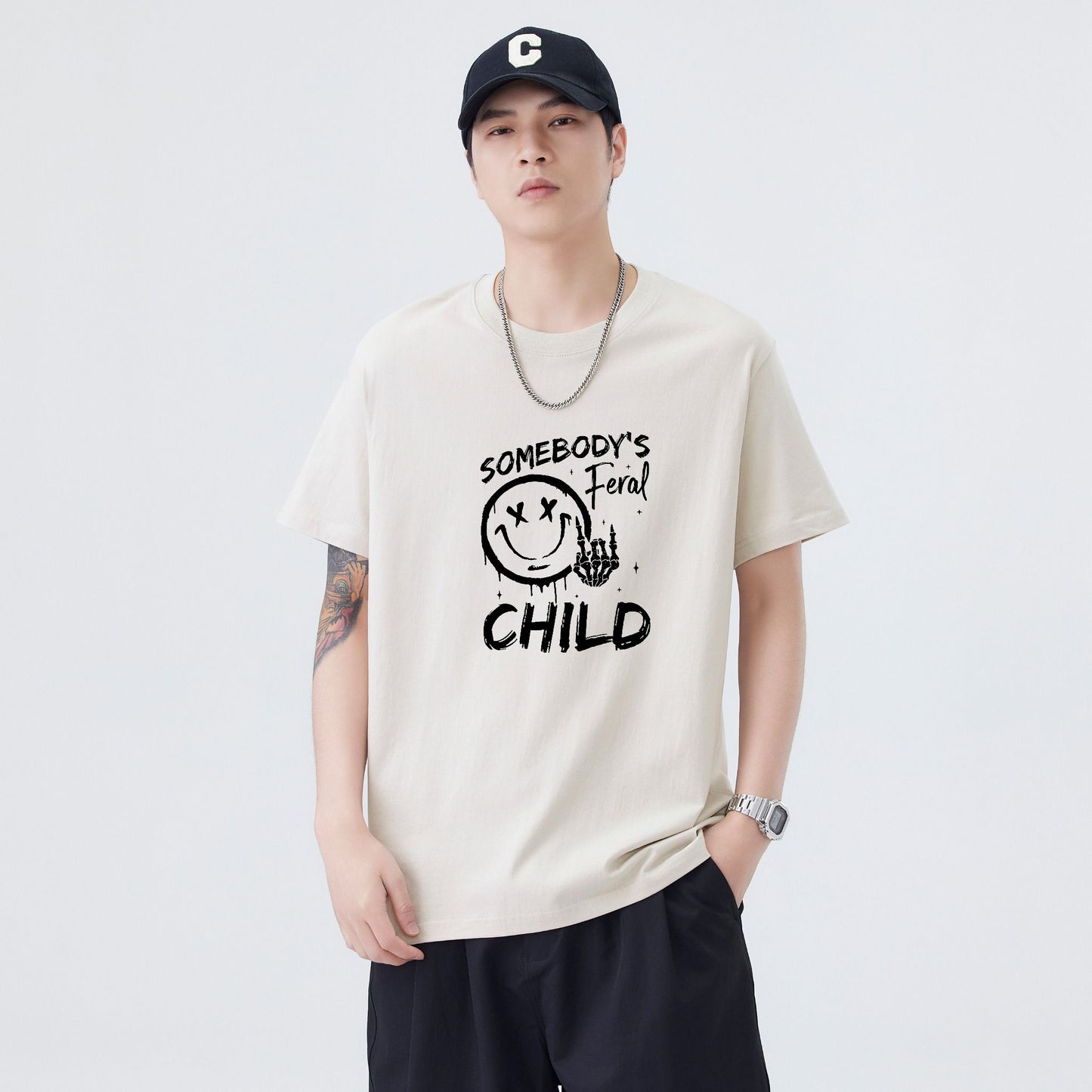 100％コットンTシャツ