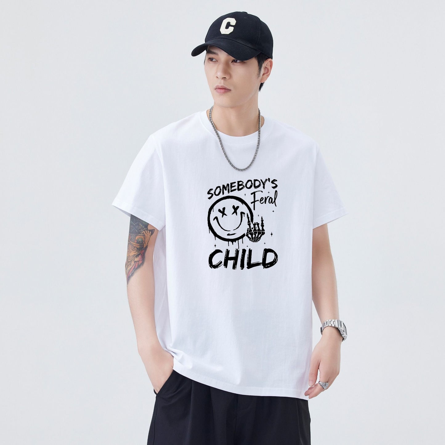 100％コットンTシャツ