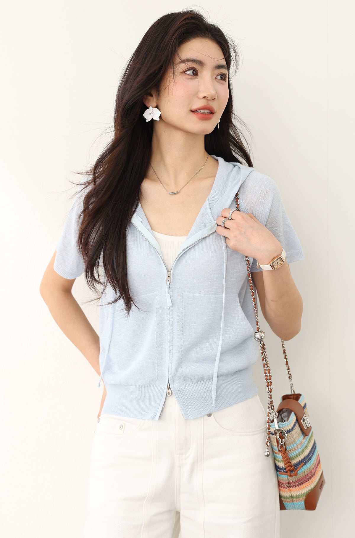 ルーズアイスシルクトップ