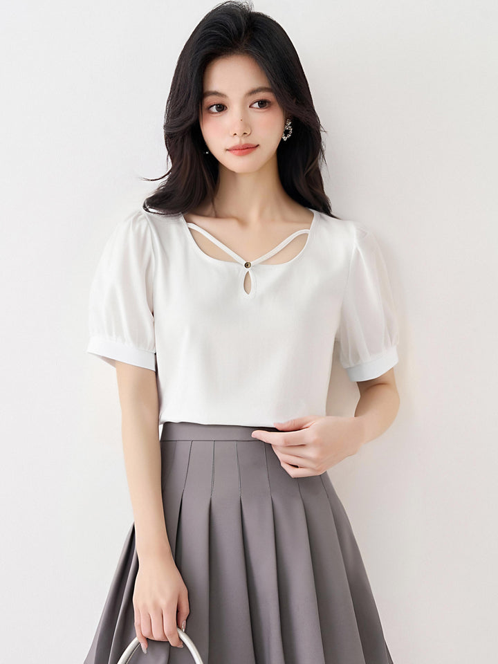 パフスリーブTシャツ