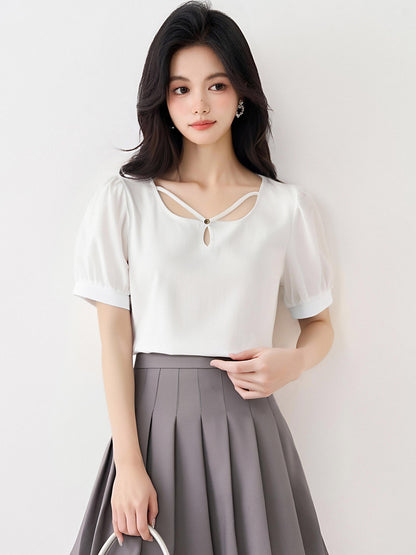 パフスリーブTシャツ