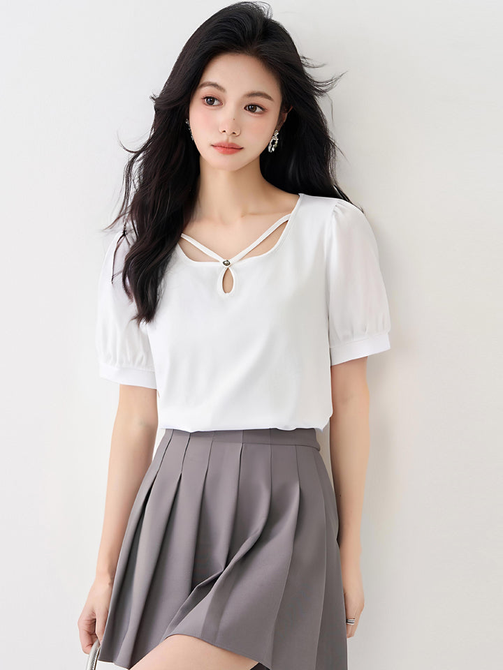 パフスリーブTシャツ