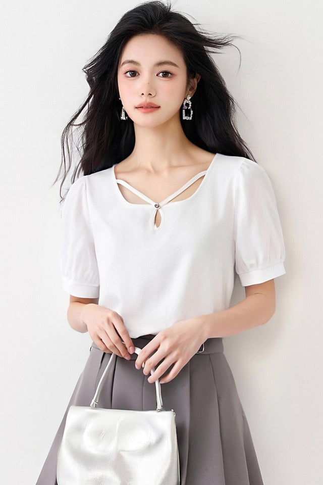 パフスリーブTシャツ