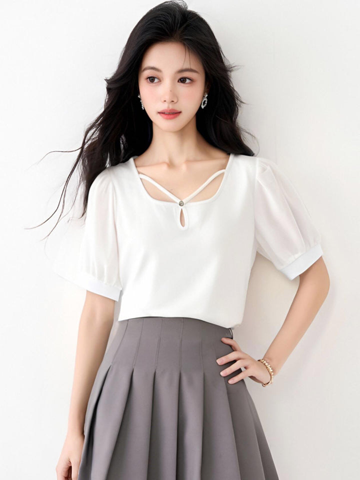 パフスリーブTシャツ