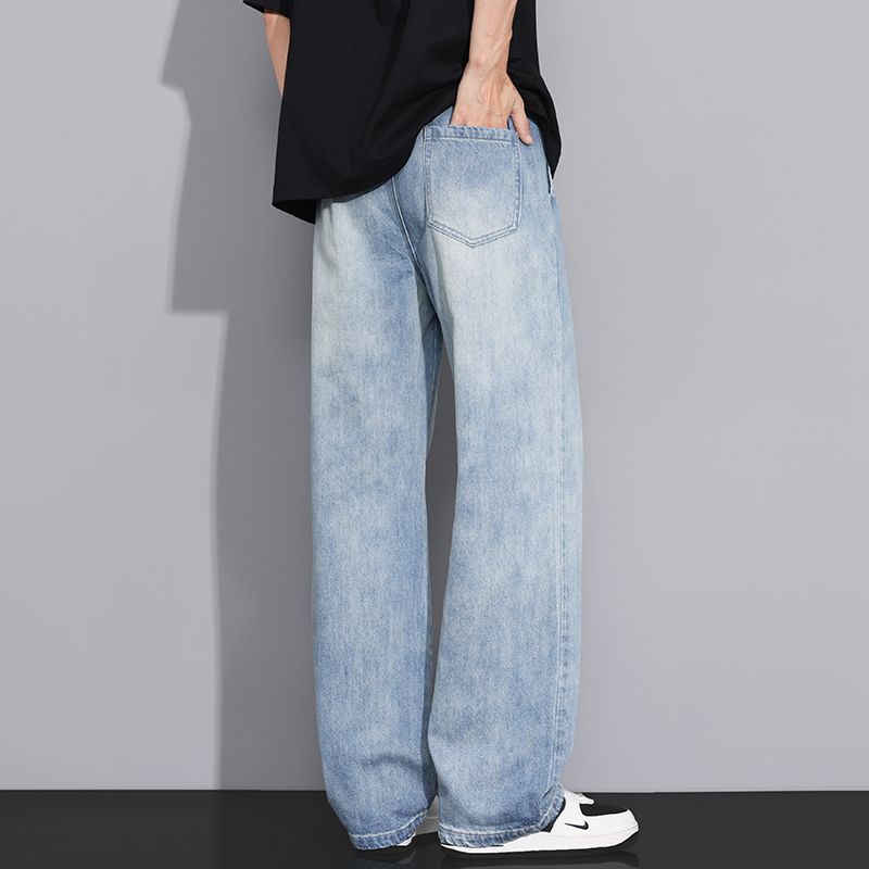 広いロングパンツ