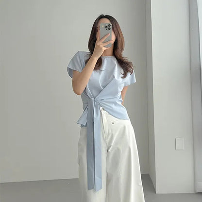 蝶ネクタイウエストトップ