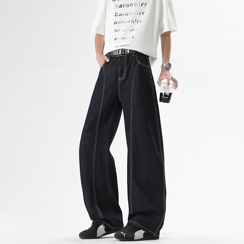 新しいカジュアルなルーズシザーパンツ