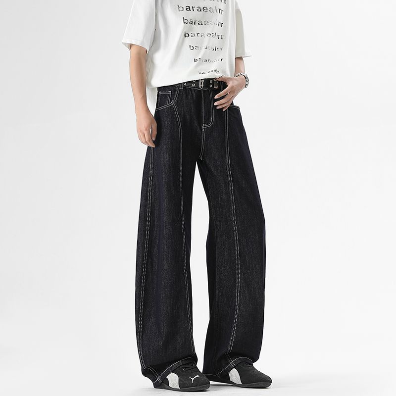 新しいカジュアルなルーズシザーパンツ