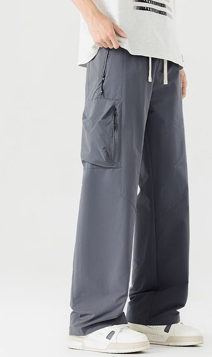 アウトドアドローストリングパンツ