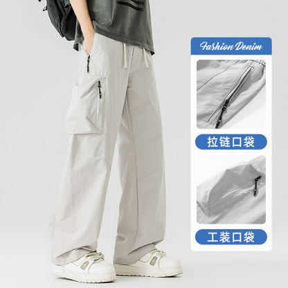 アウトドアドローストリングパンツ