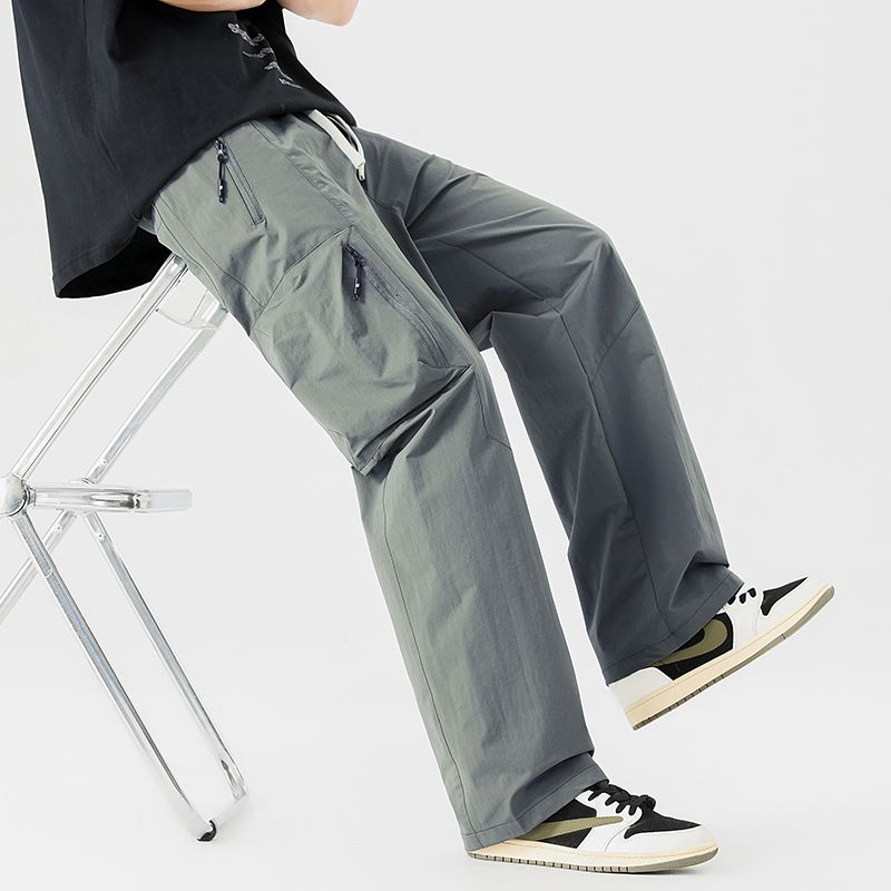 アウトドアドローストリングパンツ